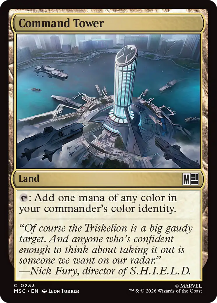 Command Tower [Marvel Super Heroes Commander] | Total Play