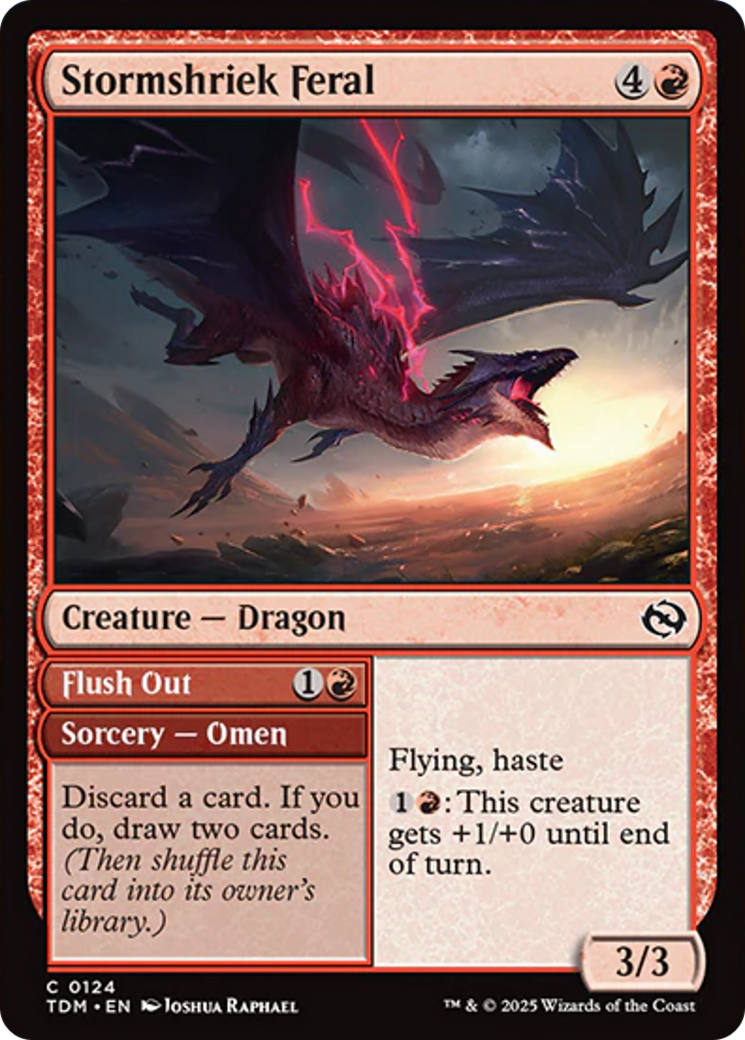 Stormshriek Feral [Tarkir: Dragonstorm] | Total Play