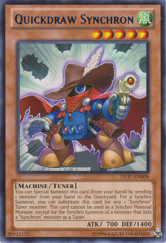 Quickdraw Synchron (Blue) [DL17-EN008] Rare | Total Play