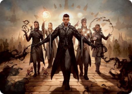 Silverquill Command Art Card [Strixhaven: School of Mages Art Series] | Total Play