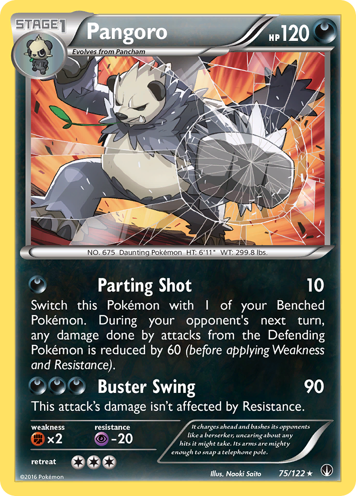 Pangoro (75/122) [XY: BREAKpoint] | Total Play