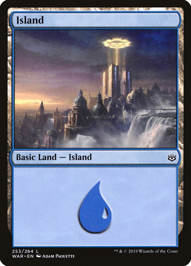 Island (253) [War of the Spark] | Total Play