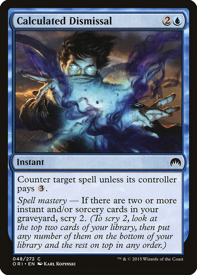 Calculated Dismissal [Magic Origins] | Total Play