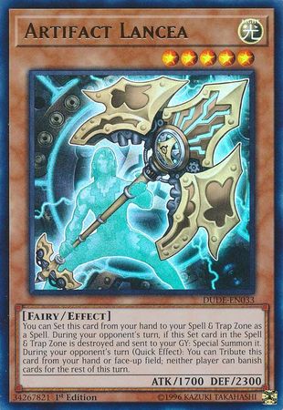 Artifact Lancea [DUDE-EN033] Ultra Rare | Total Play