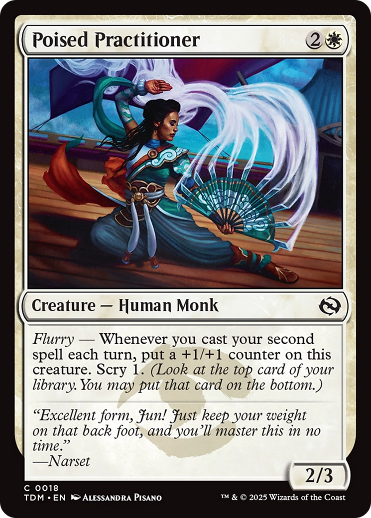 Poised Practitioner [Tarkir: Dragonstorm] | Total Play