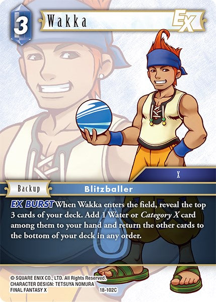 Wakka EX [Resurgence of Power] | Total Play