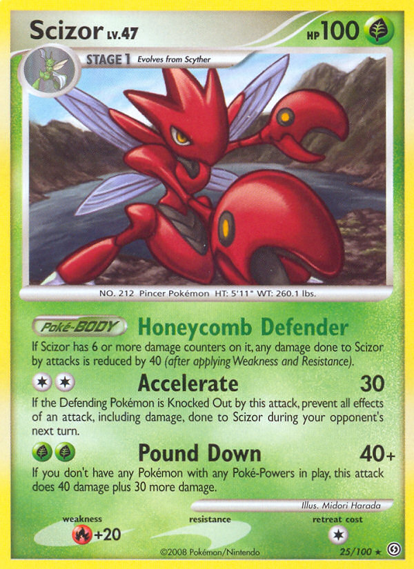 Scizor (25/100) [Diamond & Pearl: Stormfront] | Total Play