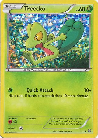 Treecko (1/12) [McDonald's Promos: 2015 Collection] | Total Play