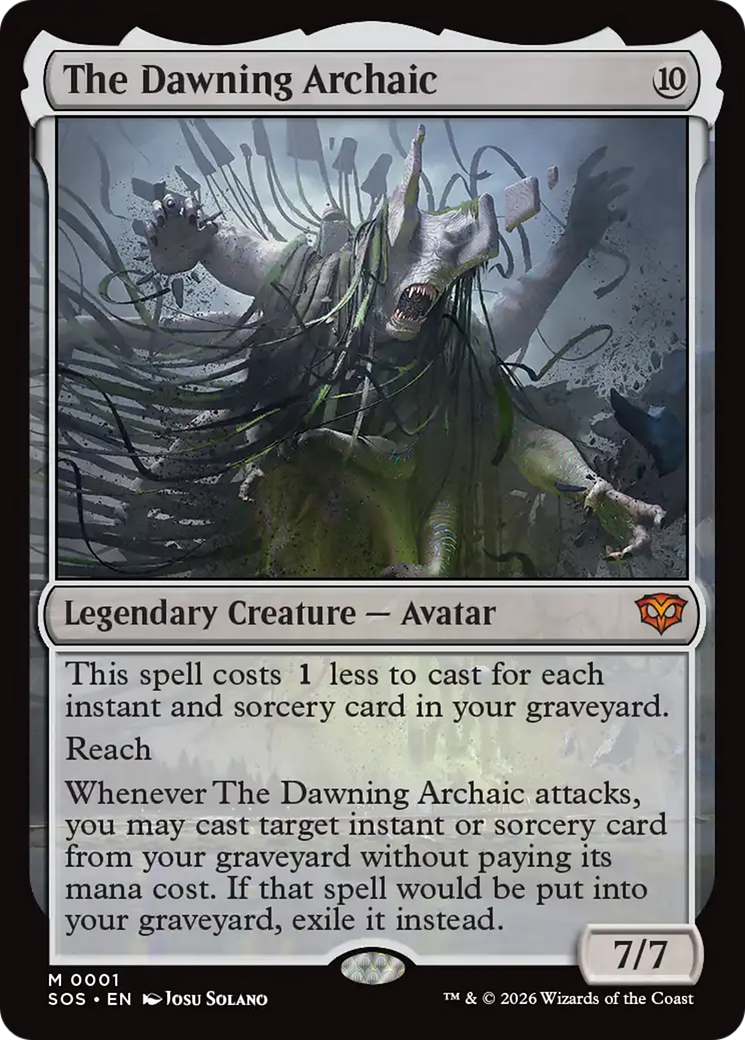 The Dawning Archaic [Secrets of Strixhaven] | Total Play
