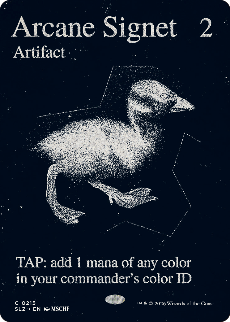 Arcane Signet (0215) [Secret Lair x MSCHF: The Zeta Set] | Total Play