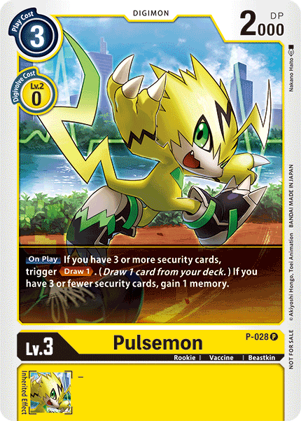 Pulsemon [P-028] [Promotional Cards] | Total Play