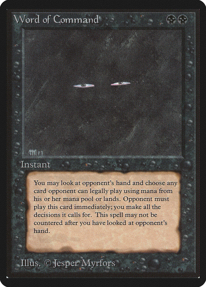 Word of Command [Beta Edition] | Total Play
