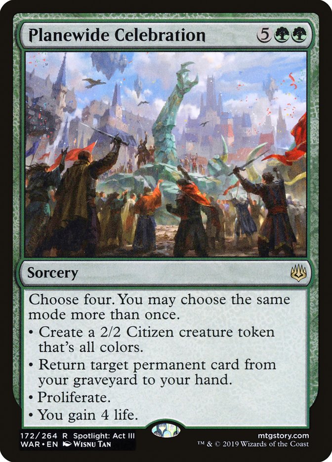 Planewide Celebration [War of the Spark] | Total Play