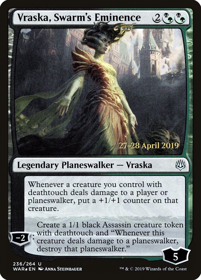 Vraska, Swarm's Eminence [War of the Spark Prerelease Promos] | Total Play