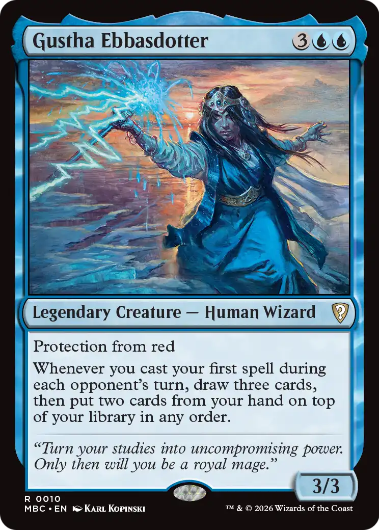 Gustha Ebbasdotter [Mystery Booster: Commander Edition] | Total Play