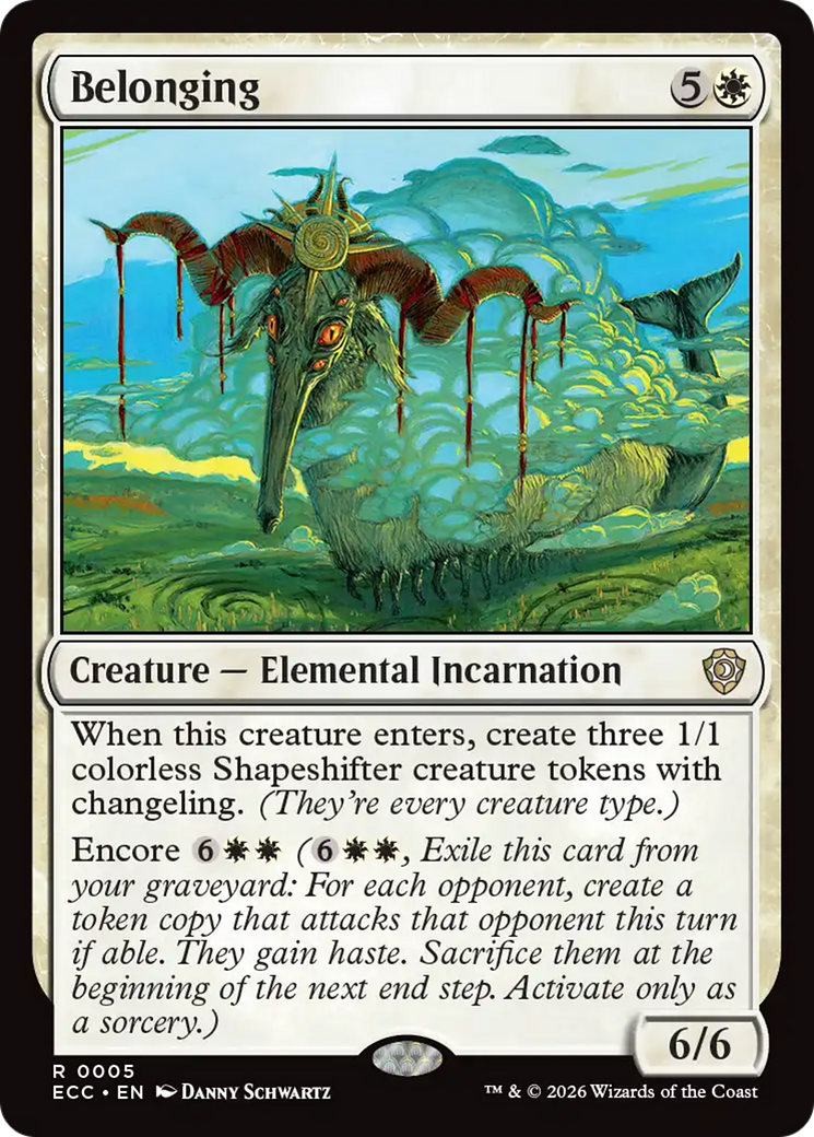 Belonging [Lorwyn Eclipsed Commander] | Total Play