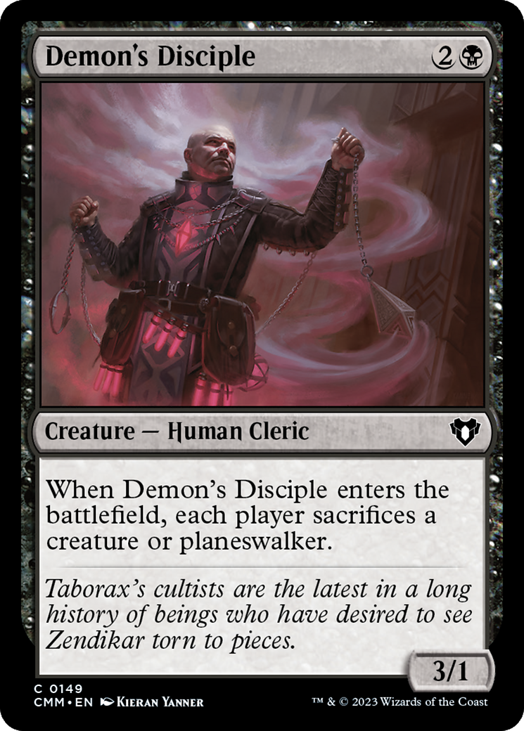 Demon's Disciple [Commander Masters] | Total Play