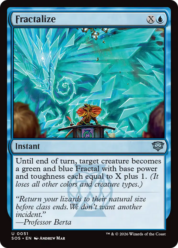 Fractalize [Secrets of Strixhaven] | Total Play
