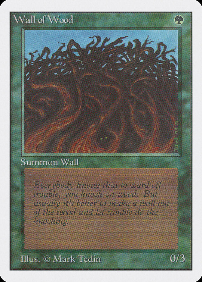 Wall of Wood [Unlimited Edition] | Total Play