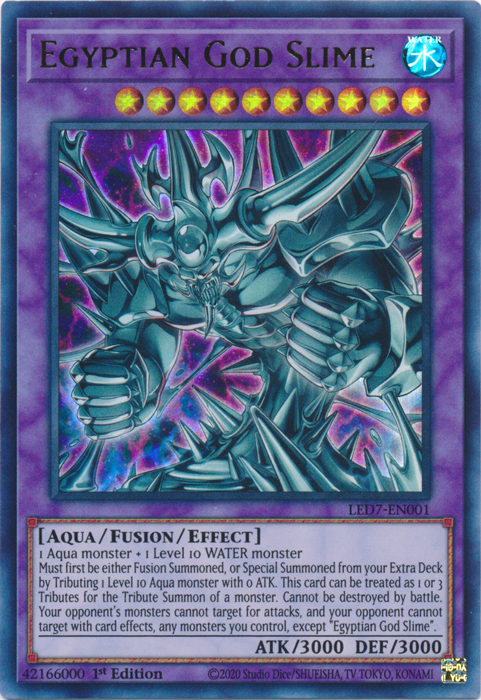 Egyptian God Slime [LED7-EN001] Ultra Rare | Total Play