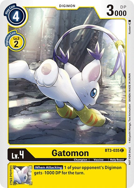 Gatomon [BT3-035] (Official Tournament Pack Vol.3) [Release Special Booster Promos] | Total Play