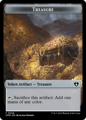Treasure // Cat (0005) Double-Sided Token [Commander Masters Tokens] | Total Play