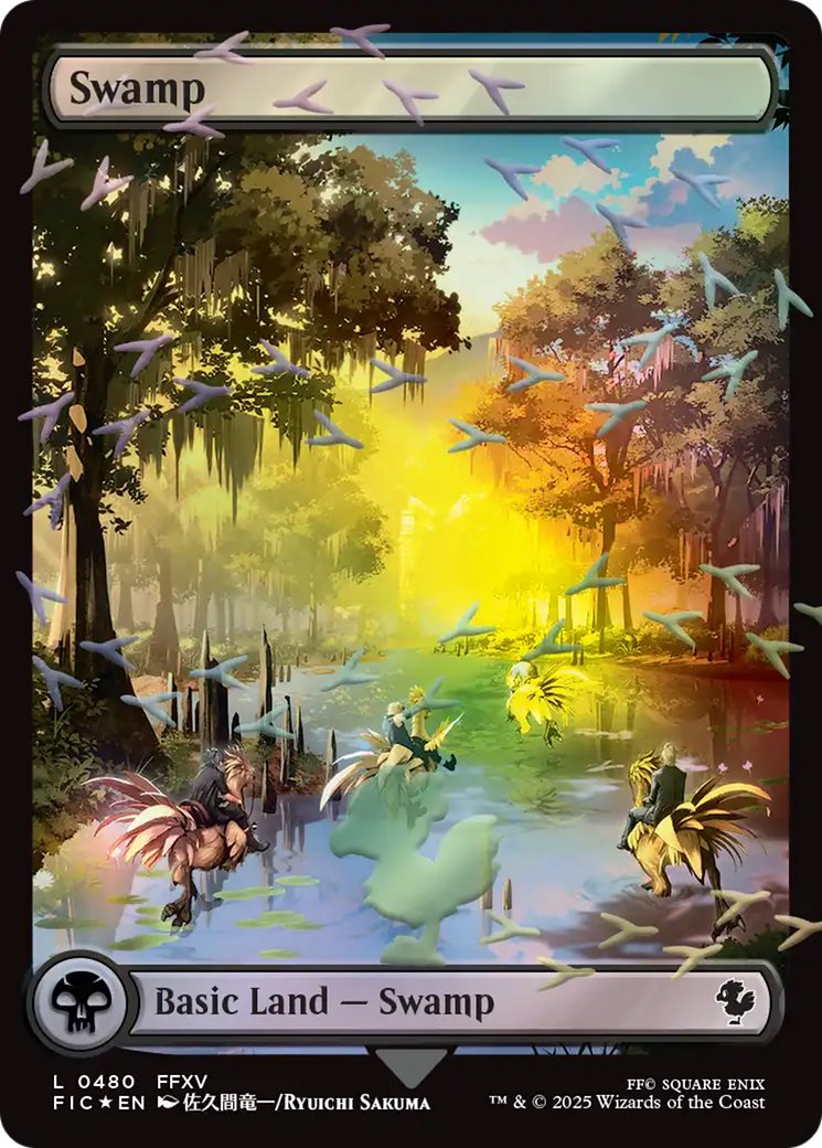 Swamp (Chocobo Track Foil) [FINAL FANTASY Commander] | Total Play