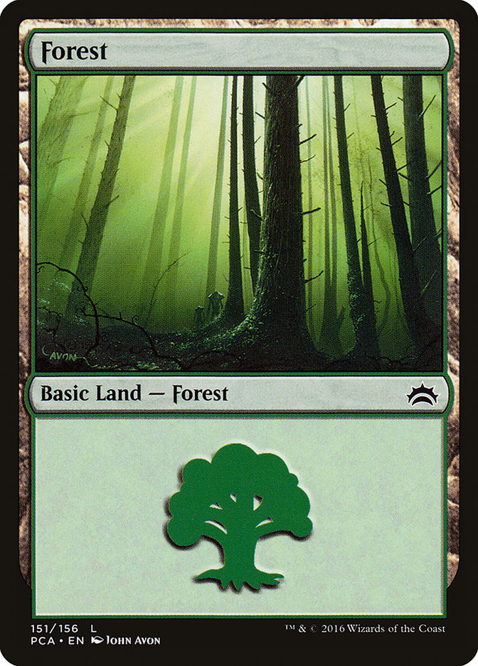 Forest (151) [Planechase Anthology] | Total Play