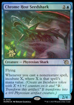 Chrome Host Seedshark [March of the Machine Prerelease Promos] | Total Play