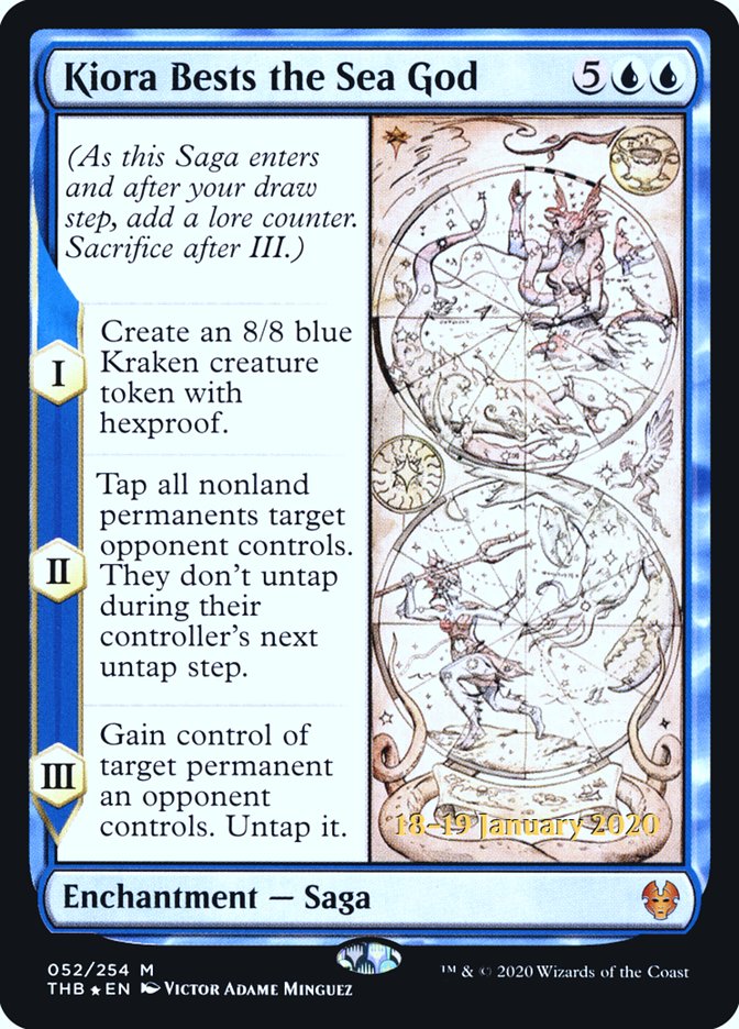 Kiora Bests the Sea God [Theros Beyond Death Prerelease Promos] | Total Play