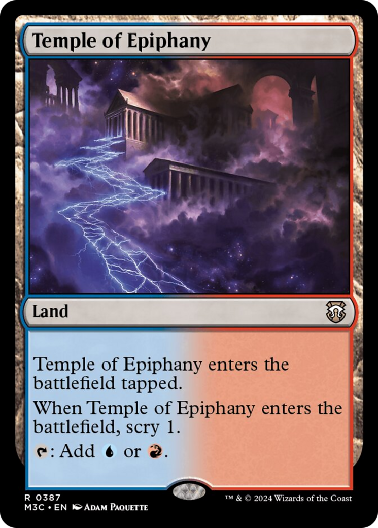 Temple of Epiphany [Modern Horizons 3 Commander] | Total Play