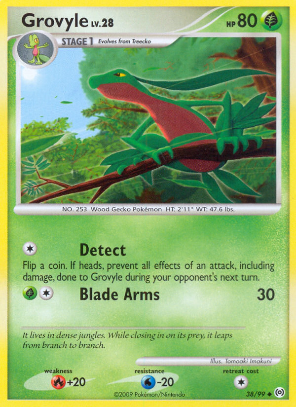 Grovyle (38/99) [Platinum: Arceus] | Total Play