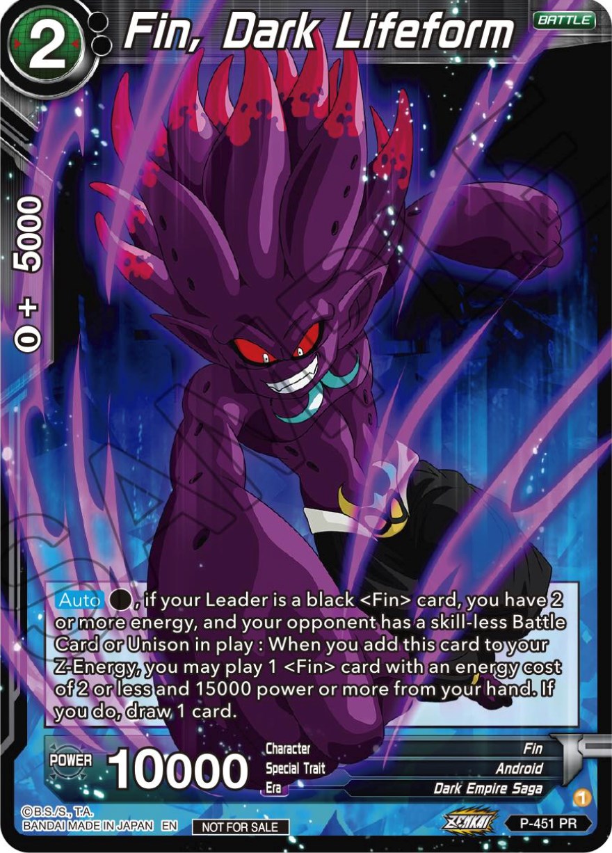 Fin, Dark Lifeform (P-451) [Tournament Promotion Cards] | Total Play