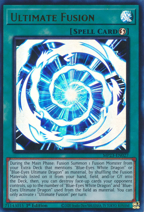 Ultimate Fusion [MP23-EN027] Ultra Rare | Total Play