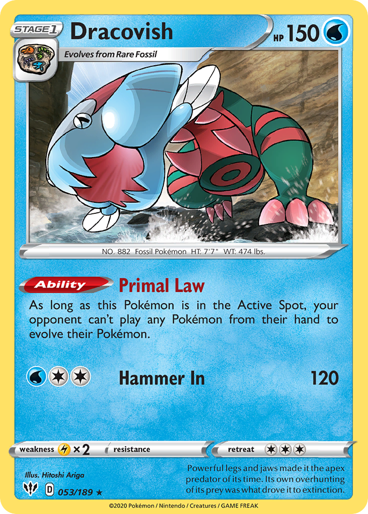 Dracovish (053/189) [Sword & Shield: Darkness Ablaze] | Total Play