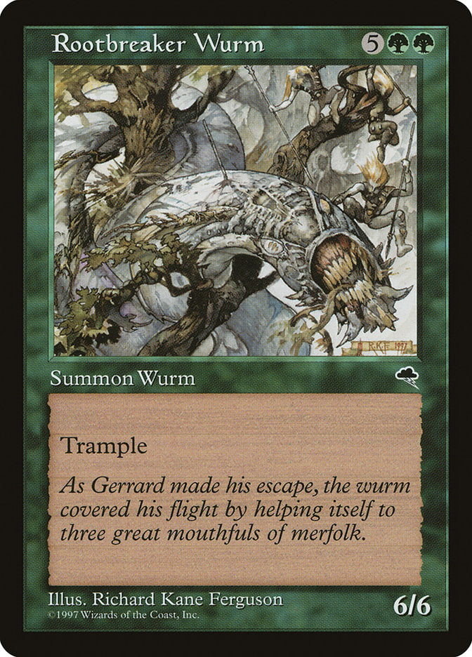 Rootbreaker Wurm [Tempest] | Total Play