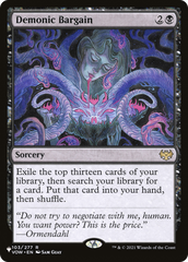 Demonic Bargain [The List] | Total Play