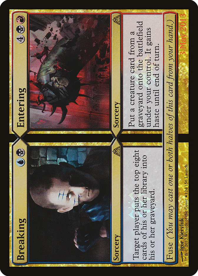 Breaking // Entering (Launch) [Dragon's Maze Promos] | Total Play