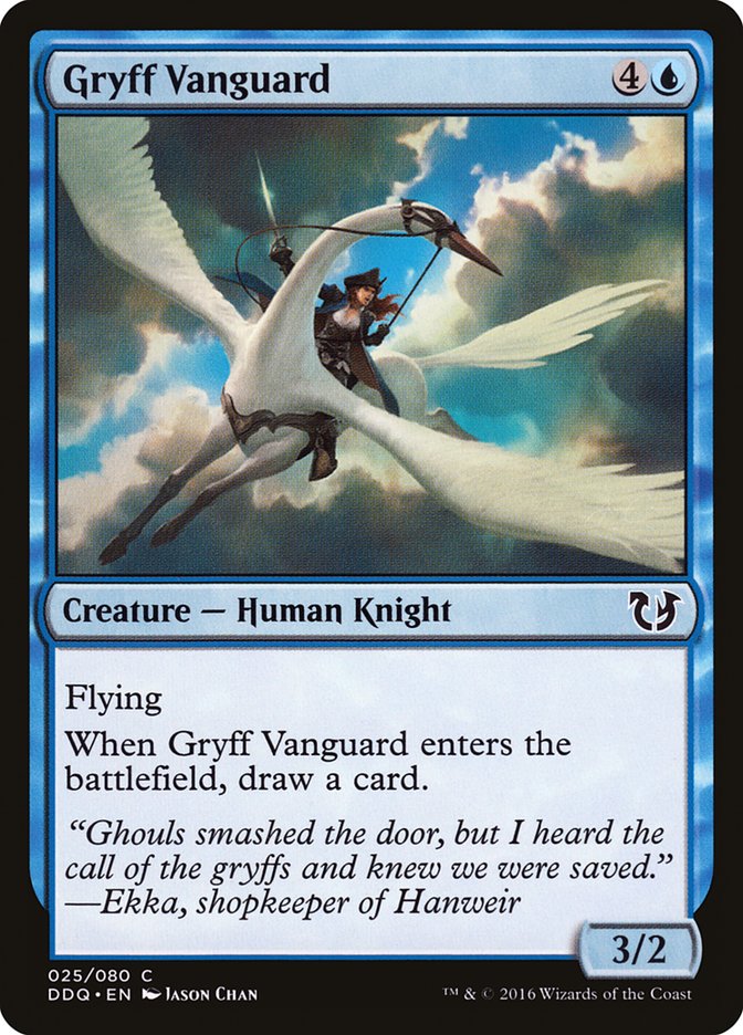 Gryff Vanguard [Duel Decks: Blessed vs. Cursed] | Total Play