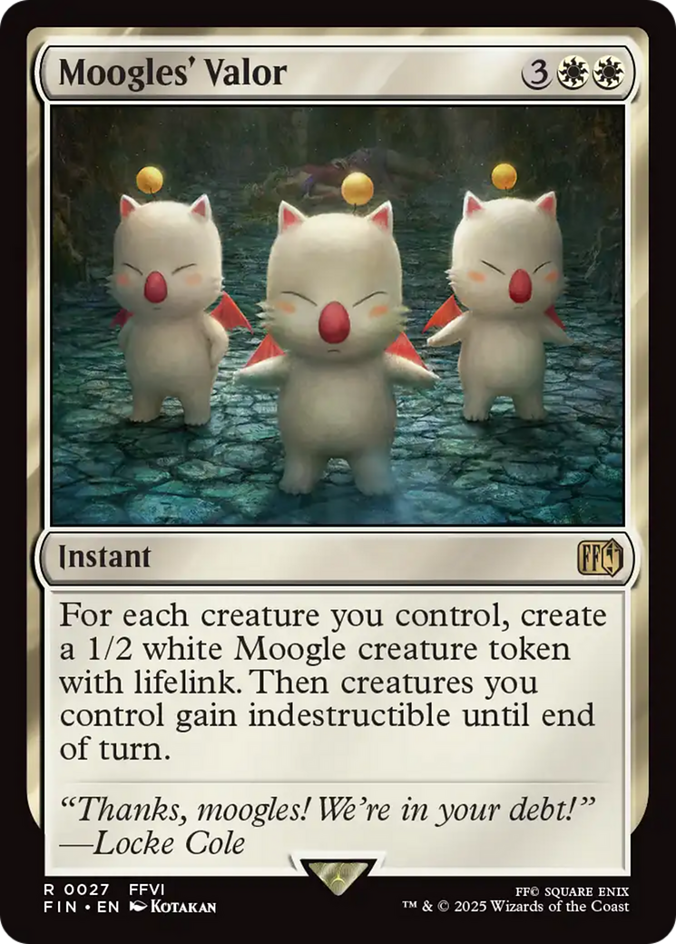 Moogles' Valor [FINAL FANTASY] | Total Play