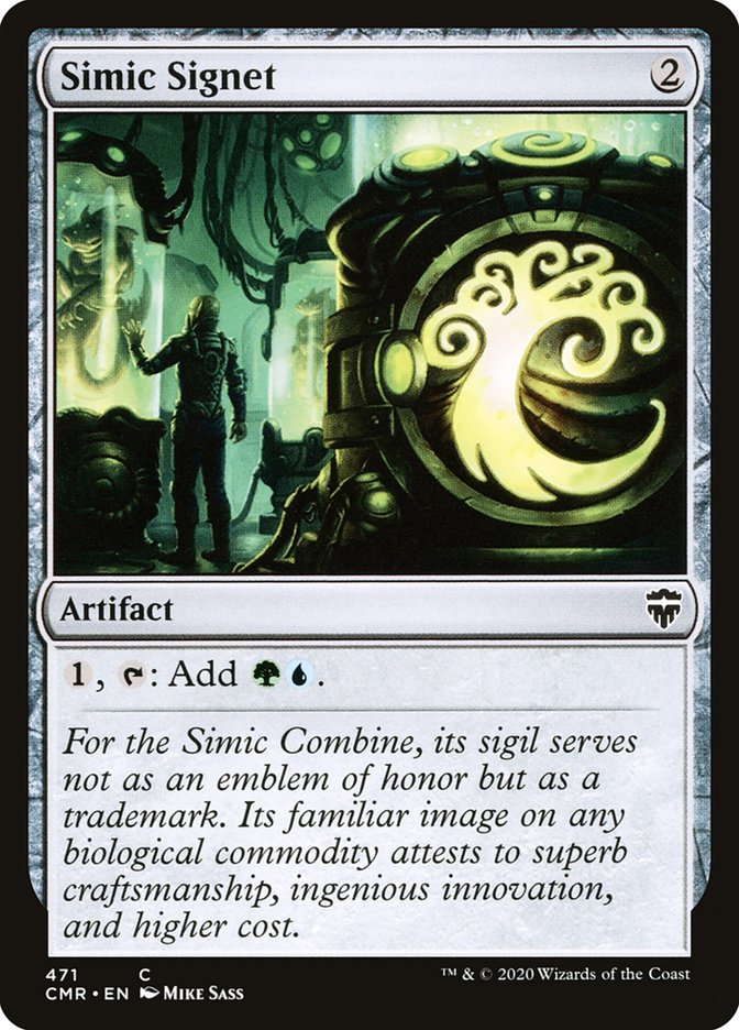Simic Signet [Commander Legends] | Total Play