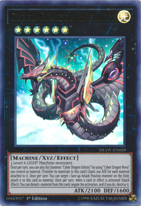 Cyber Dragon Infinity [DUOV-EN059] Ultra Rare | Total Play