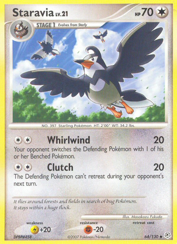 Staravia (64/130) [Diamond & Pearl: Base Set] | Total Play