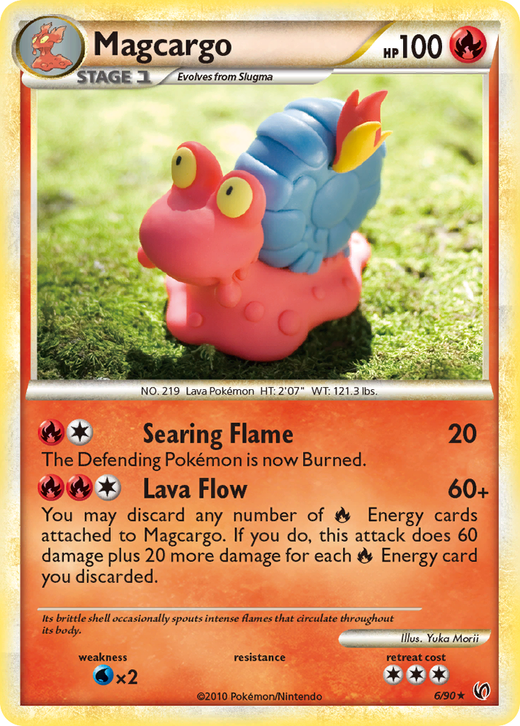 Magcargo (6/90) [HeartGold & SoulSilver: Undaunted] | Total Play