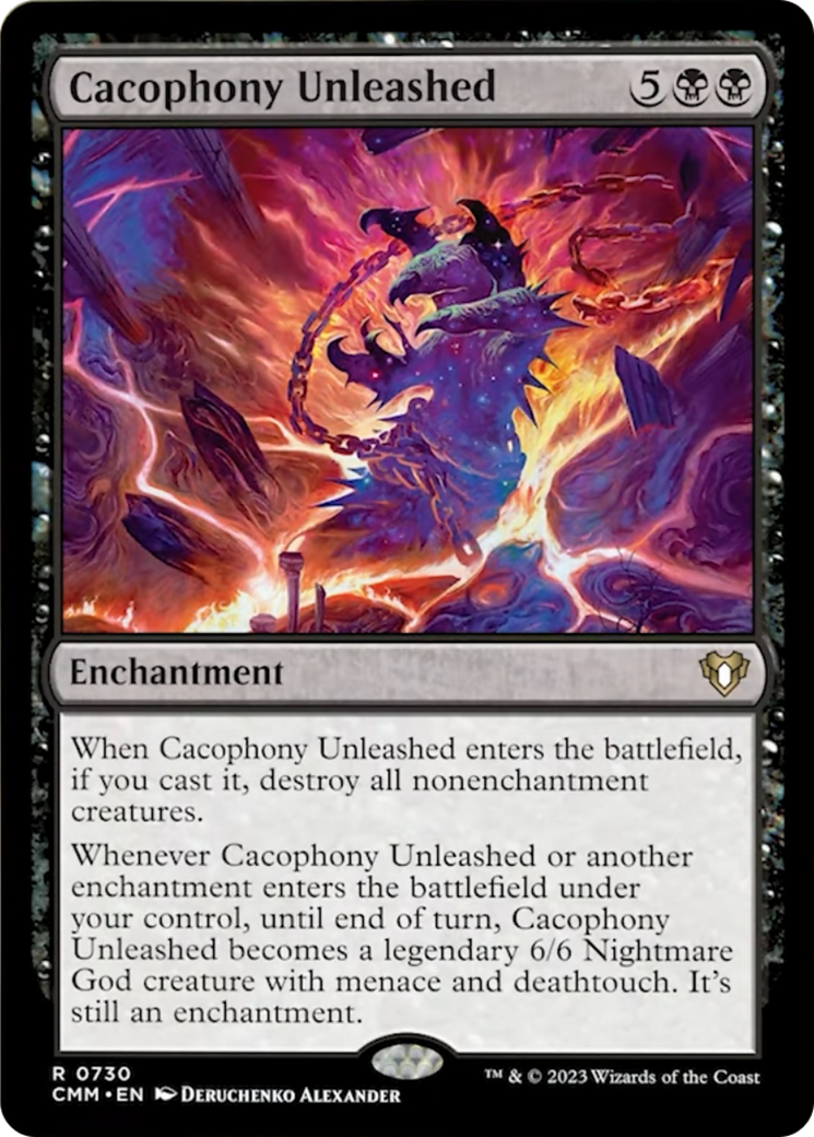 Cacophony Unleashed [Commander Masters] | Total Play