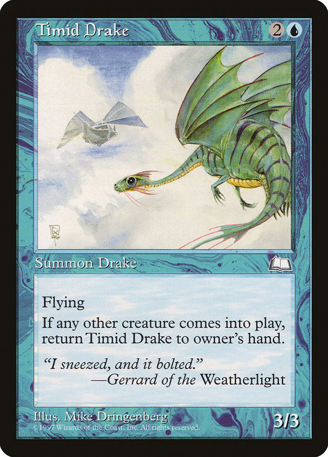 Timid Drake [Weatherlight] | Total Play