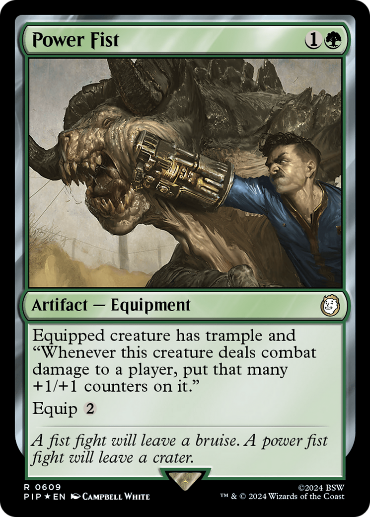 Power Fist (Surge Foil) [Fallout] | Total Play