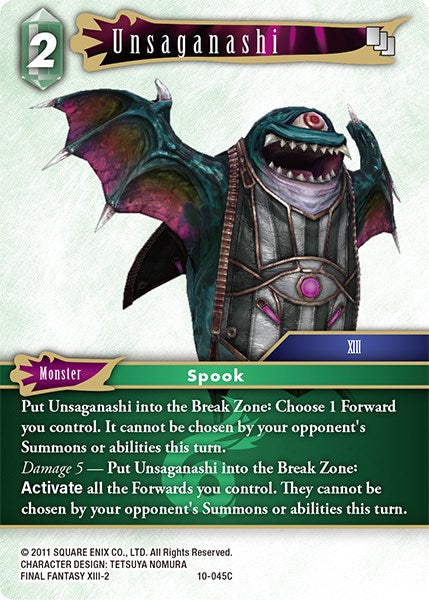 Unsaganashi [Opus X] | Total Play