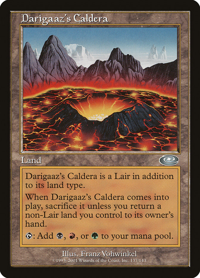 Darigaaz's Caldera [Planeshift] | Total Play