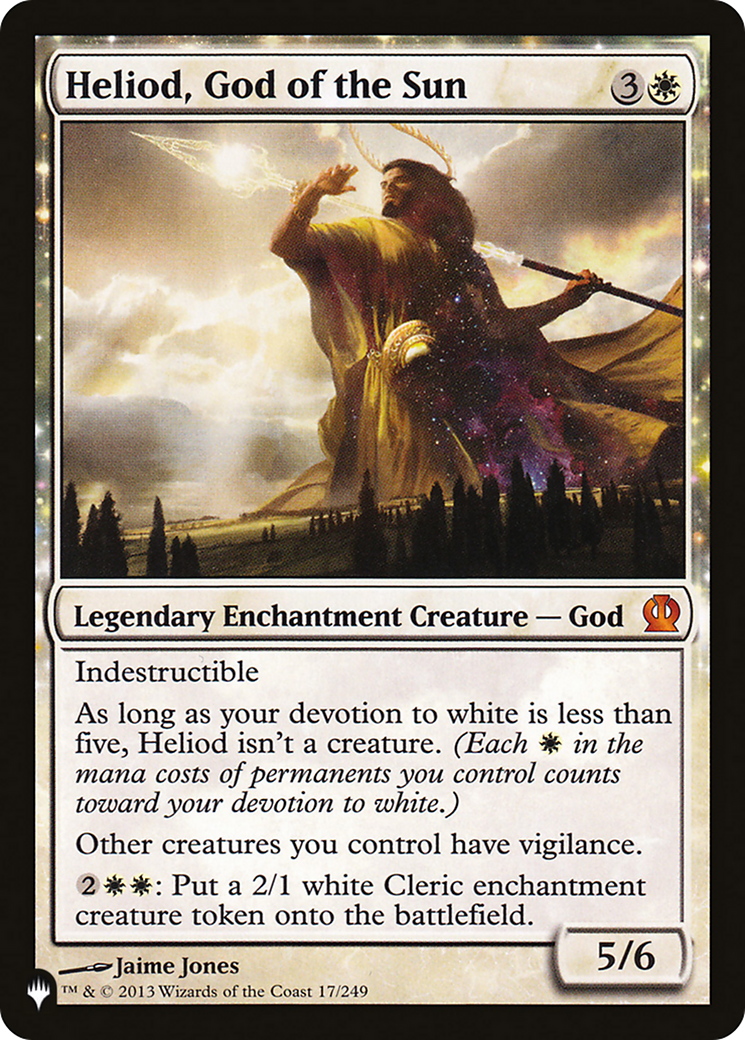 Heliod, God of the Sun [The List] | Total Play